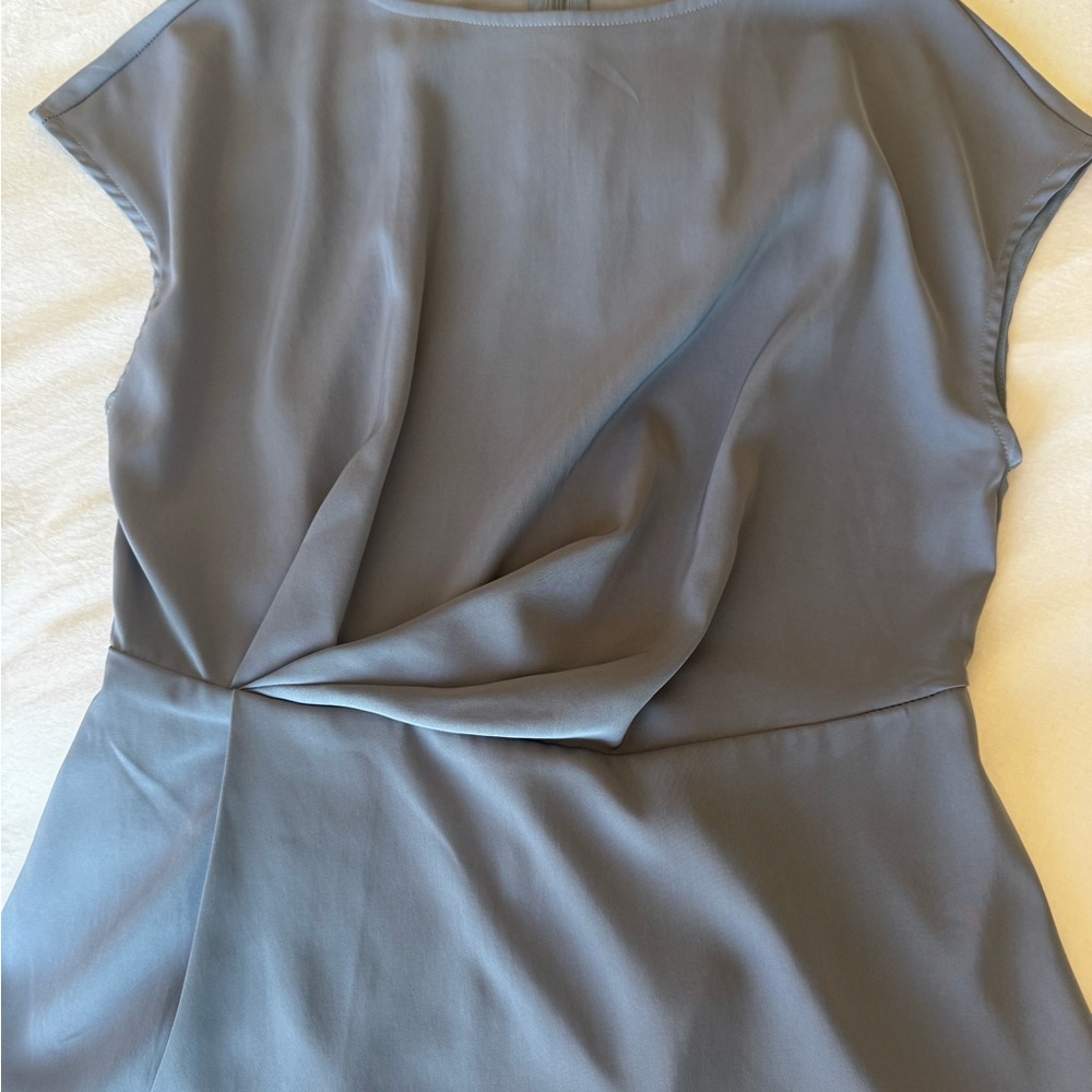 Elegant Blue Women's Top